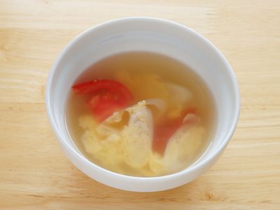 トマトのスープ