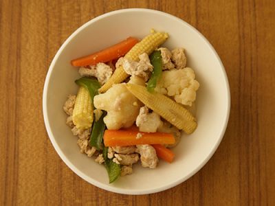 ミックス野菜の炒め物