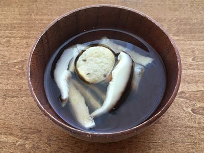 麩の清まし汁