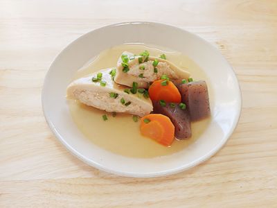 高野豆腐のいんろう煮