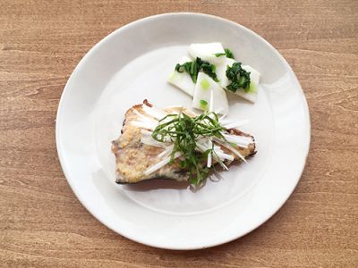 さばのねぎみそ焼き