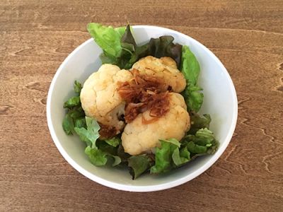 カリフラワーの炒め物
