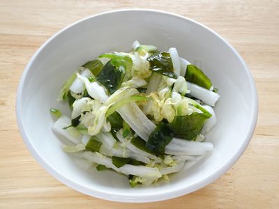 白菜のサラダ