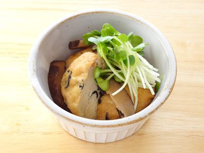 がんもどきの含め煮