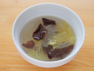 きくらげの中華スープ