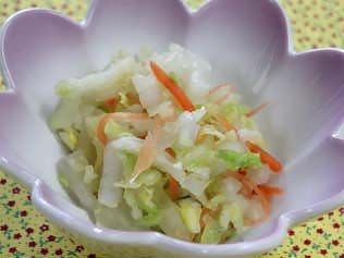 白菜の昆布茶和え レシピ 料理 タニタ社員食堂レシピ