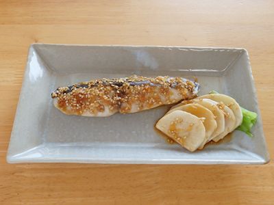 さわらの薬味ソース