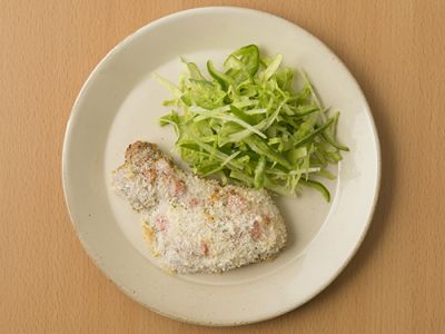 豚肉のパン粉焼き