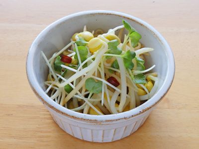 大豆もやしの甘酢和え
