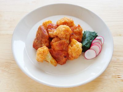 鶏の中華風鍋照り焼き
