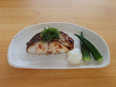さわらの梅醤油焼き
