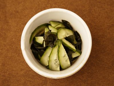 きゅうりの和え物