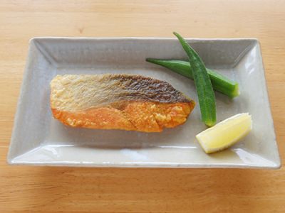 鮭のカレー焼き