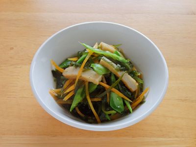 切り昆布の煮物