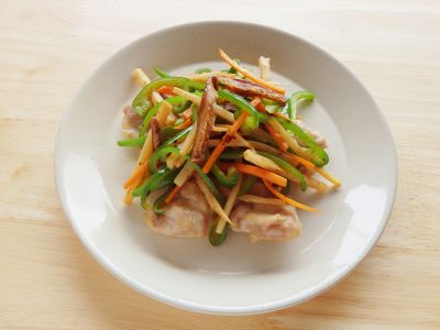 鶏肉の豆鼓ソース