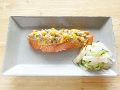 鮭のマヨネーズ焼き