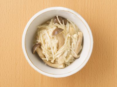 えのき茸のとろろかけ