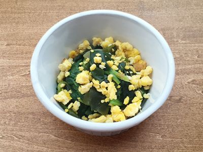 わかめの菜種和え