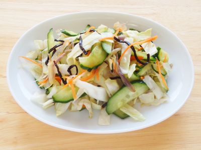 キャベツの即席漬け