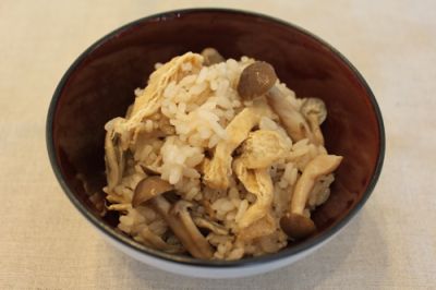 きのこごはん