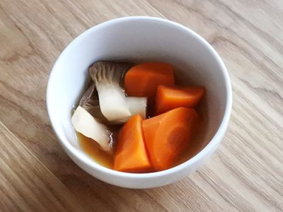 にんじんとエリンギの煮物