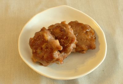 しゃきっとれんこん照り焼きバーグ