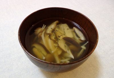 きのこたっぷりスープ