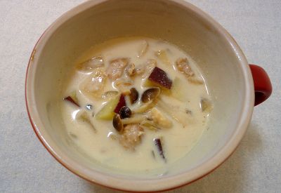 豚とさつまいものみそシチュー