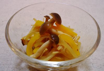 きのこのマリネ