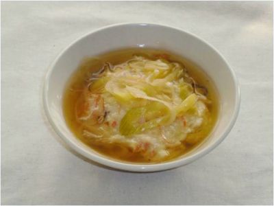 豆腐のあんかけ茶碗蒸し