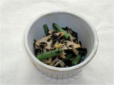 ひじきのしょうが香り炒め