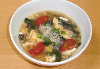 具だくさん酸辣湯