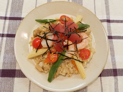 玄米ちらし寿司