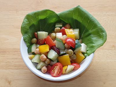 サルサ風豆サラダ