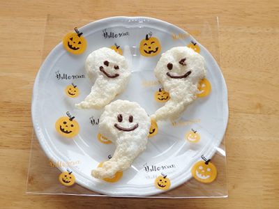 メレンゲのおばけクッキー