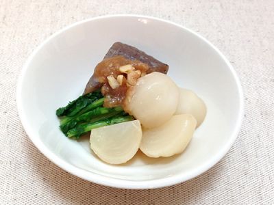 かぶとこんにゃくのみそ田楽