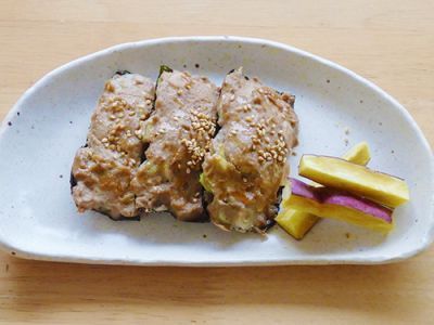 いわしのつくね蒲焼き