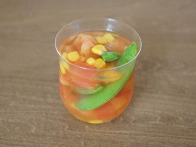 野菜のゼリー寄せ