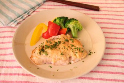 かじきのたらこマヨネーズ焼き