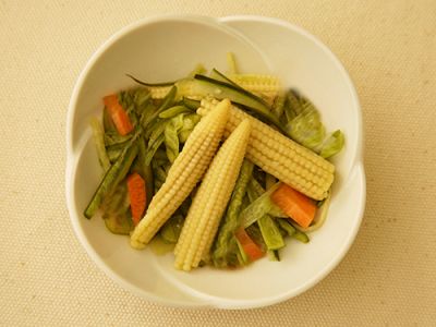 ヤングコーンのサラダ