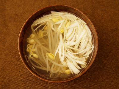 大豆もやしのスープ