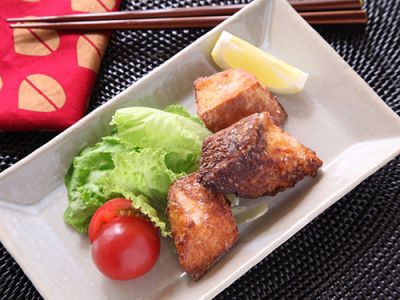 ぶりの竜田揚げ