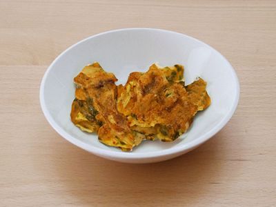 白菜のミニチヂミ