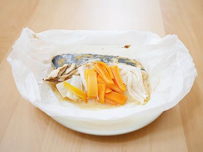 さわらのホイル焼き