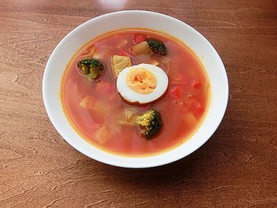 まぐろのトマトスープカレー