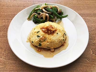 豆腐ハンバーグ さっぱりソース