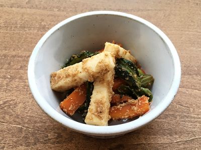 長いものしゃきしゃき和え