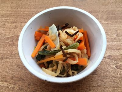 切り干し大根と青菜のさっぱり漬け