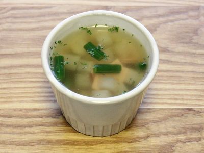だいこんのコンソメスープ
