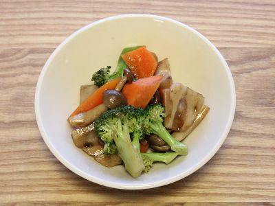 きのこのホットサラダ